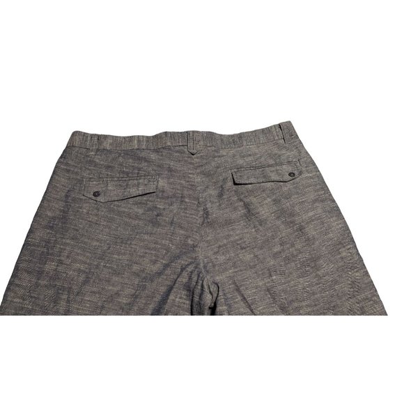 Paulo Solari Modern Fit Sz 40"x30.5" Linen Blend Lightweight Blue Casual Pants - Picture 3 of 11